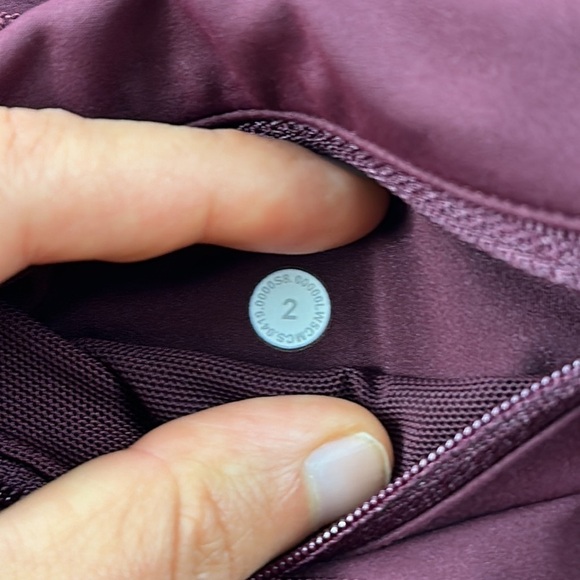 Lululemon Speed Wunder Mid-Rise Tight 28" *Speckle Shine Garnet / Garnet - Picture 6 of 6